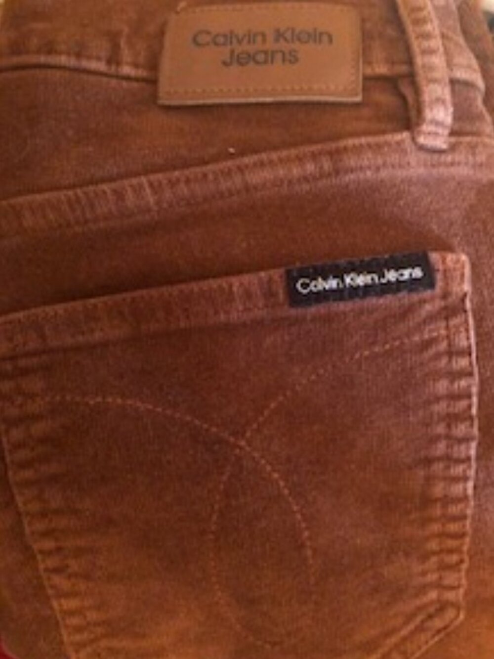 Calvin Klein Classic Stretch Corduroy Jeans - Picture 3 of 3